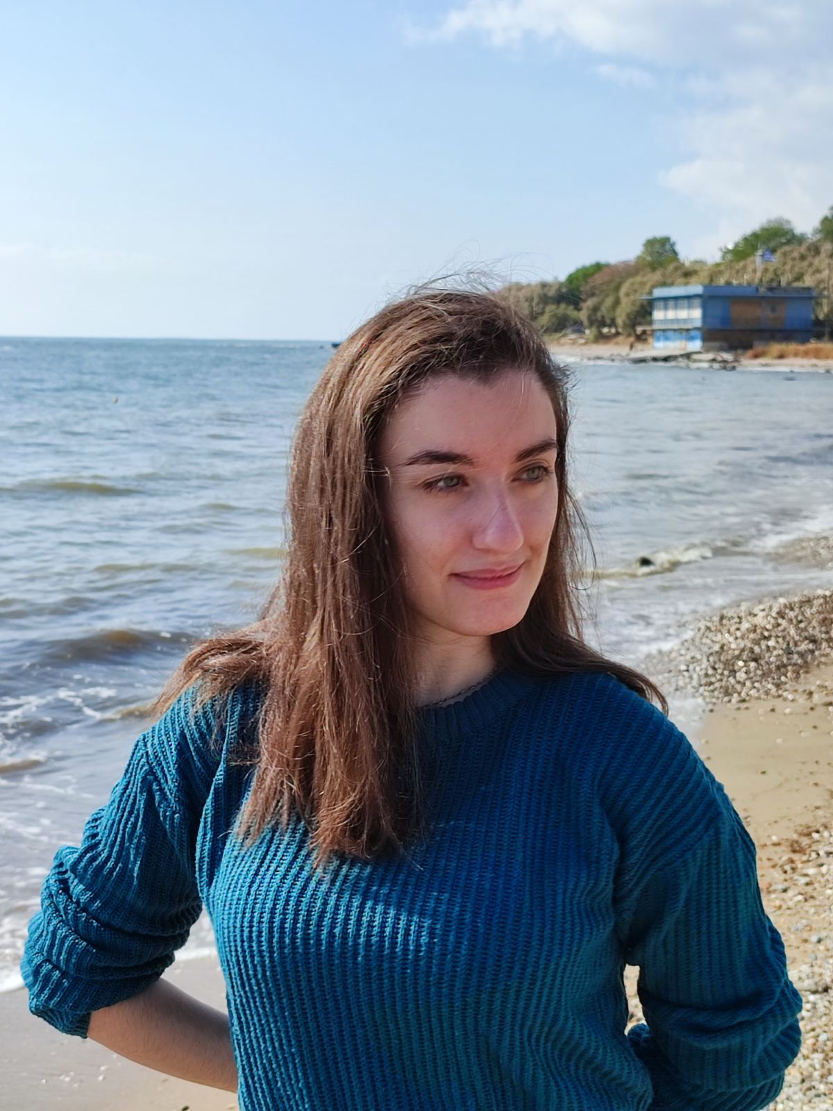 Η αφηγήτρια Αμαλία Κοσμίδου.